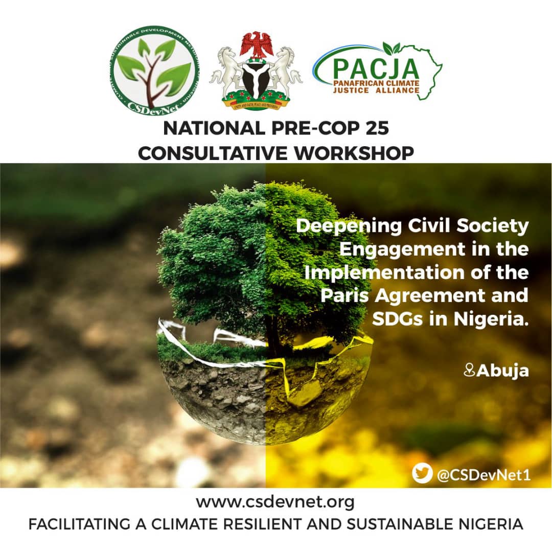 CSDevNet Nigeria Organizes Pre-COP25 and Climate Week of Action